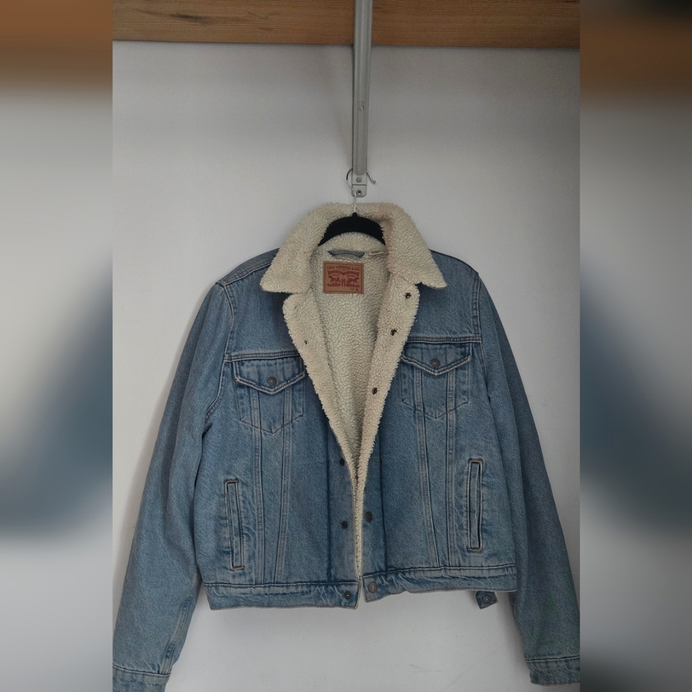 Levi's Sherpa Lined Trucker Jacket XL